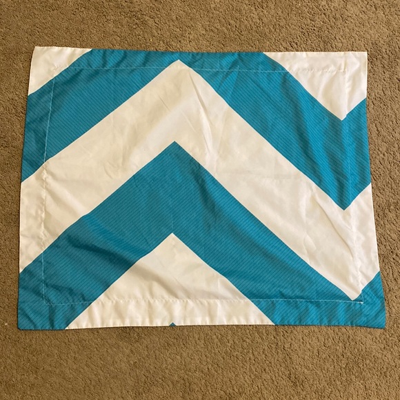 Queen chevron duvet cover with one chevron pillow case - Picture 1 of 6